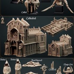 3D model Loot Studios Alvaro Ribeiro Cult of Hunger – 3D Print