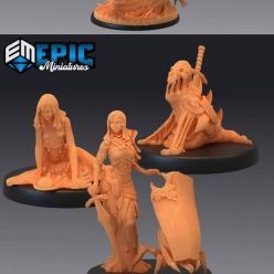 3D model Epic Minis - Cruel Marshes – 3D Print