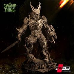 3D model B3dserk - The Swamp Thing Statue – 3D Print