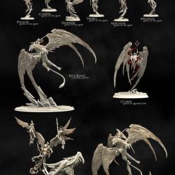 3D model Heroes Infinite - Angels of the Empyrean – 3D Print