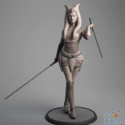 3D model Ahsoka Tano – Star Wars – 3D Print