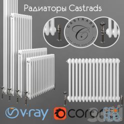 3D model Radiators steel Castrads series Florence 2