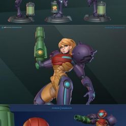 3D model Samus Armor – 3D Print