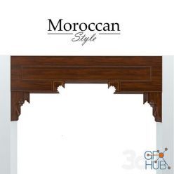 3D model Moroccan arch