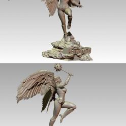 3D model Hawkgirl – 3D Print