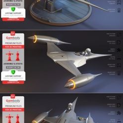 3D model Naboo N-1 Starfighter – 3D Print
