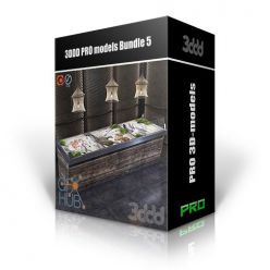 3D model 3DDD PRO models – Bundle 5