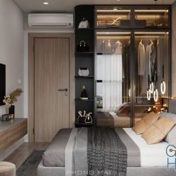 3D model Interior Bedroom 446 By Phong Mai