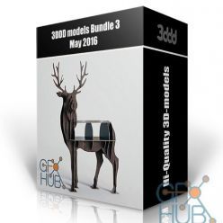 3D model 3DDD/3Dsky models – Bundle 3 May 2016