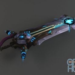 3D model Sci-Fi Sword