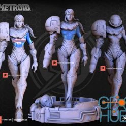 3D model Samus Aran