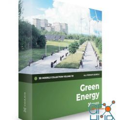 3D model CGAxis – Green Energy 3D Models Collection – Volume 119