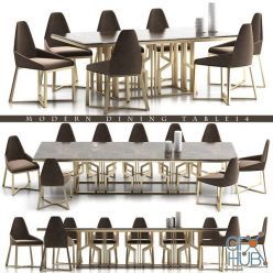 3D model DINING TABLE 14