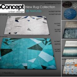 3D model BoConcept new rugs