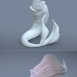 3D model Mermaid – 3D Print