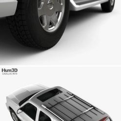 3D model Cadillac Escalade 2002 Hum 3D car