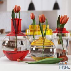 3D model Tulip Vase