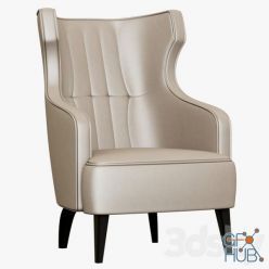 3D model Brabbu IGUAZU ARMCHAIR