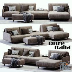 3D model Ditre Italia ELLIOT Sofa