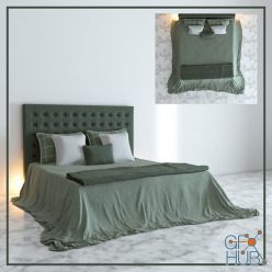 3D model Green linens