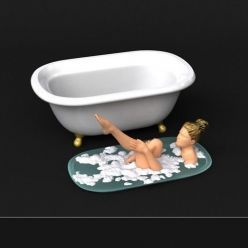 3D model Bath Tub Soap dish – 3D Print