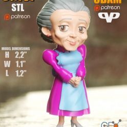 3D model Aunt May Chibi – 3D Print