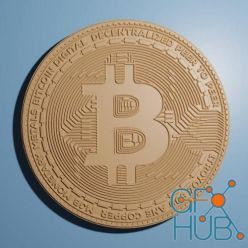 3D model Bitcoin – 3D Print