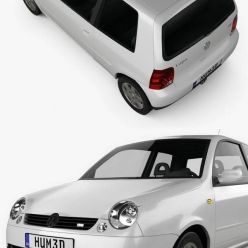 3D model Volkswagen Lupo 1998