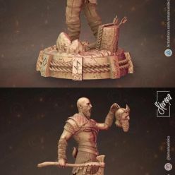 3D model ﻿Kratos – 3D Print