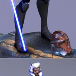 3D model Ahsoka Tano – 3D Print