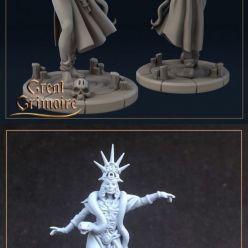 3D model The Priestess with Snake - 3D Print