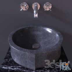 3D model Sink Bathroom Sheerdecor Vela Marengo
