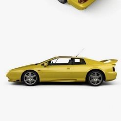 3D model Lotus Esprit 1996 car