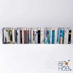 3D model Contemporary Books Collection