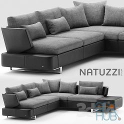 3D model Sofa Natuzzi Opus