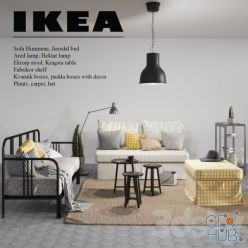 3D model Ikea Set from the new catalog 2017-2018