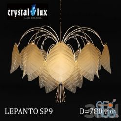 3D model Crystal Lux LEPANTO SP9 chandelier
