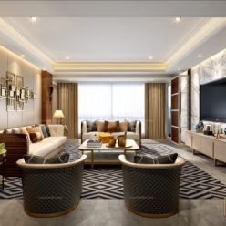 3D model Modern Style Interior 073