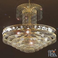 3D model Chandelier Masiero Impero Deco VE 830