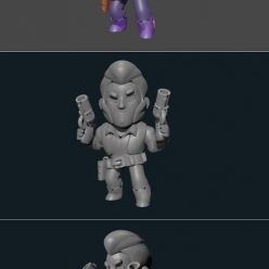 3D model Brawl Stars - Colt – 3D Print