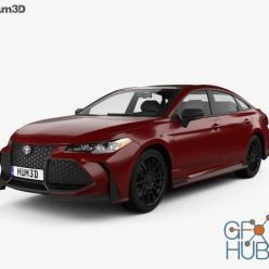 3D model Toyota Avalon TRD 2018