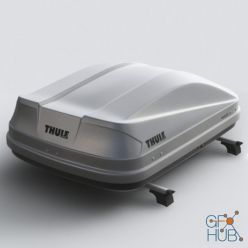 3D model Thule Touring 100 car box