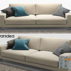 3D model Sofa Divanidea Square