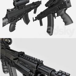 3D model Kalashnikov AK 12