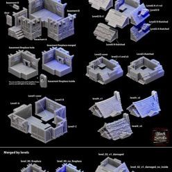 3D model Tall House – 3D Print