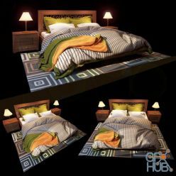 3D model Bedroom Lago di Garda Serenissima factory