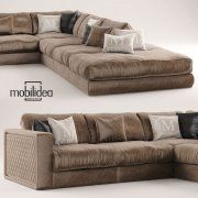 3D model Modern sofa by Mobilidea