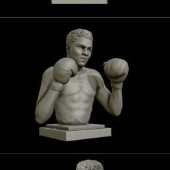 3D model Muhammad Ali Busto – 3D Print