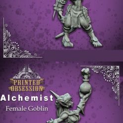 3D model Alchemist - Female Goblin