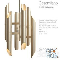 3D model Casamilano shard ceiling lamp